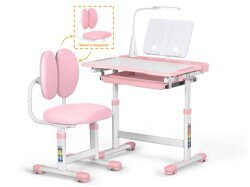 Комплект парта и стульчик Mealux EVO BD-20 pink